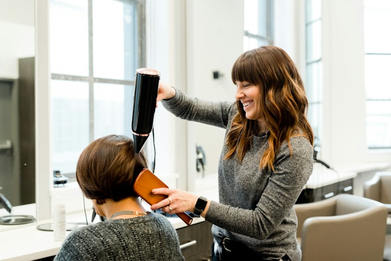 Haarstyling finish bij Lumière